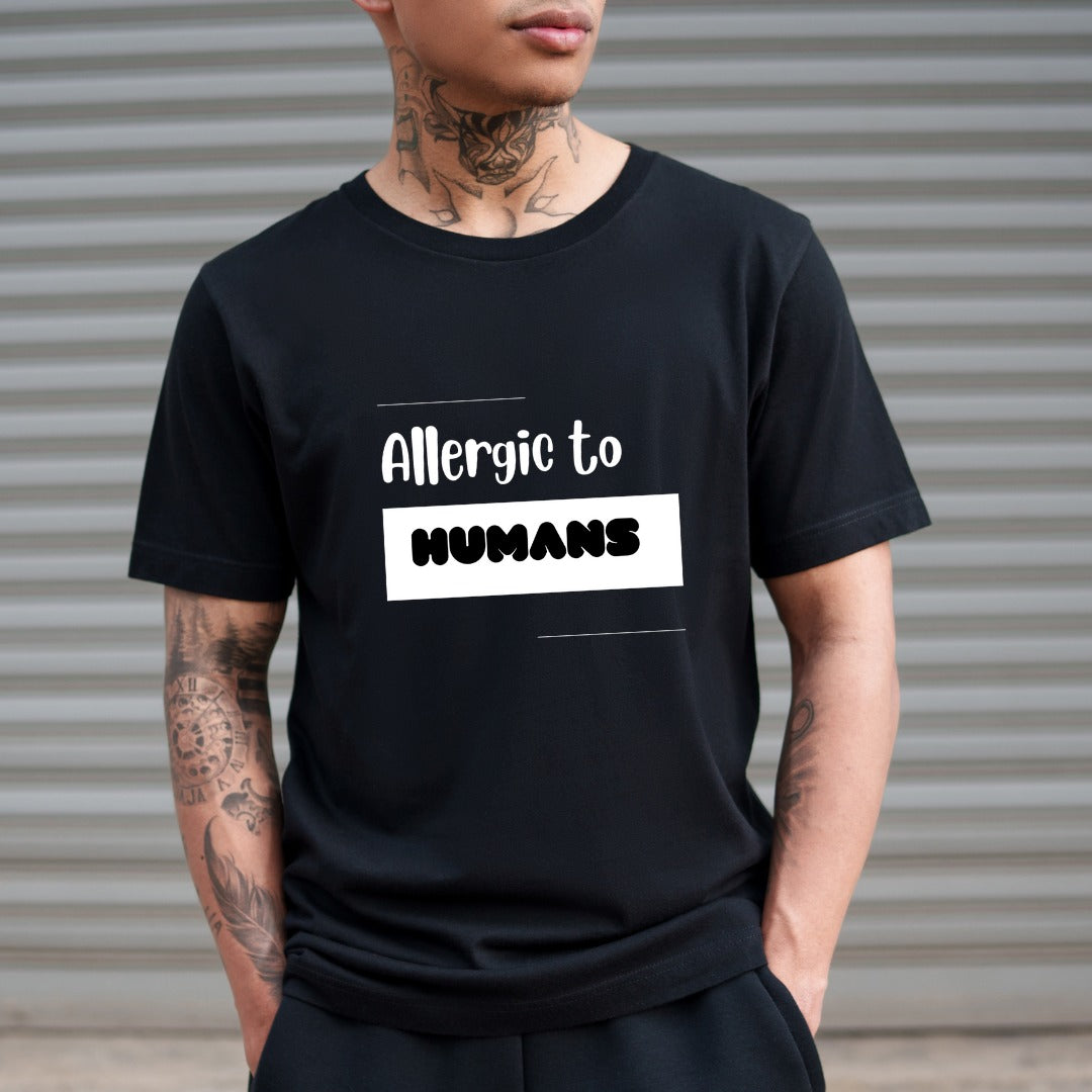 Allergic to Humans T-Shirt – Tally Alley