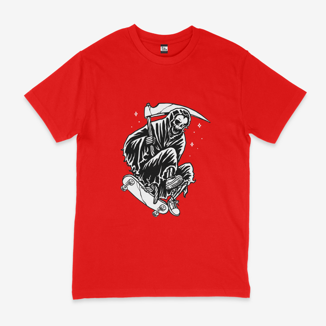 Grim Reaper: Skateboarder T-Shirt