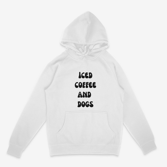 Iced Coffee & Dogs Hoodie
